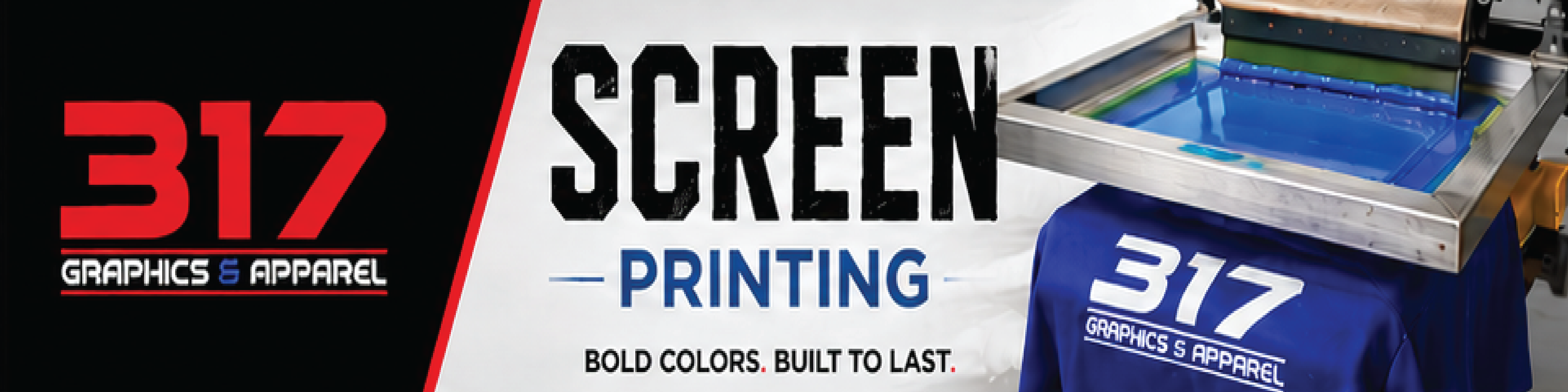 Screen Printing banner