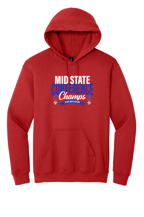 PCMS Boys Soccer Conference Champs 2026 - 50/50 Hoodie product