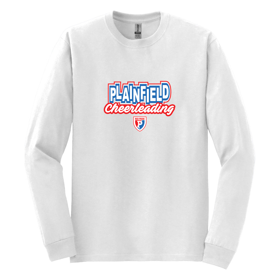 Plainfield Cheerleading 50/50 Long Sleeve Shirt product