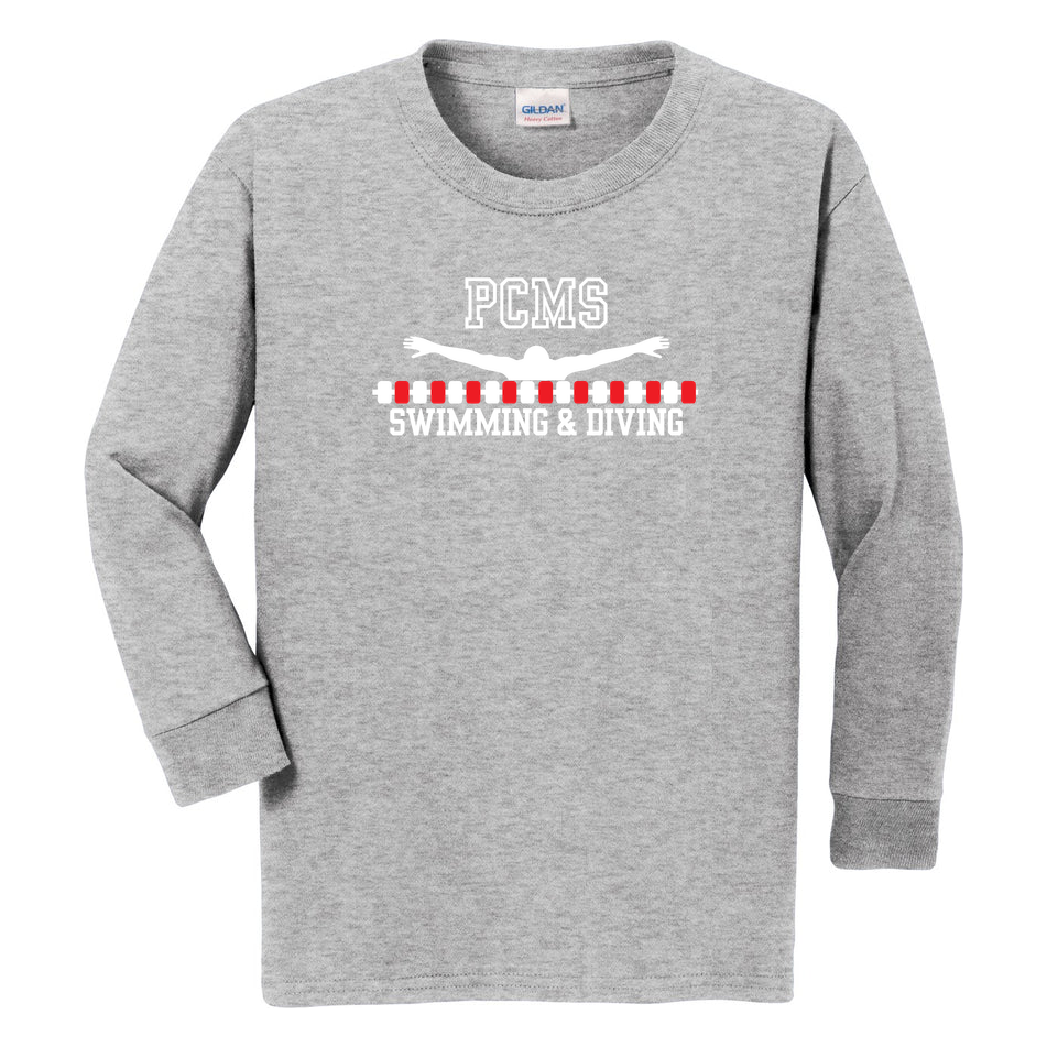 PCMS 2026 50/50 Youth Long Sleeve Shirt product