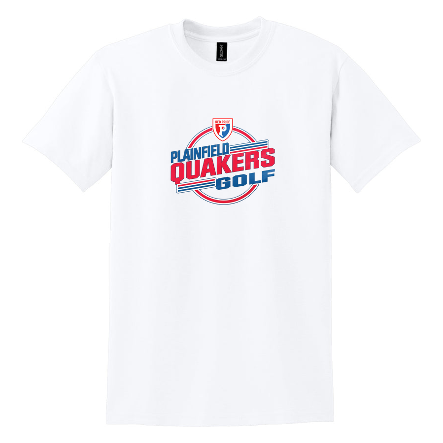 Plainfiled Quakers Golf 50/50 TShirt product