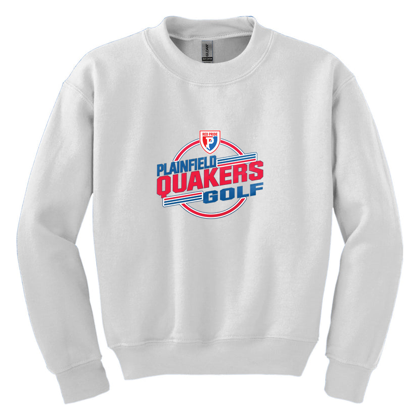 Plainfiled Quakers Golf Youth Crew Neck Fleece product