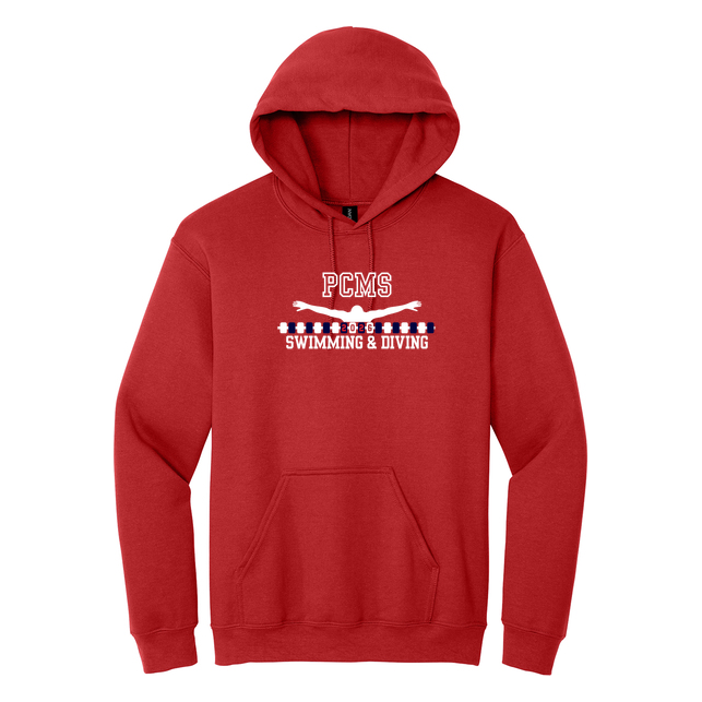 PCMS Swim 2026 ATHLETE 50/50 Hoodie product