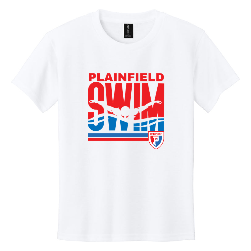 Plainfield Swim 50/50 Youth TShirt product