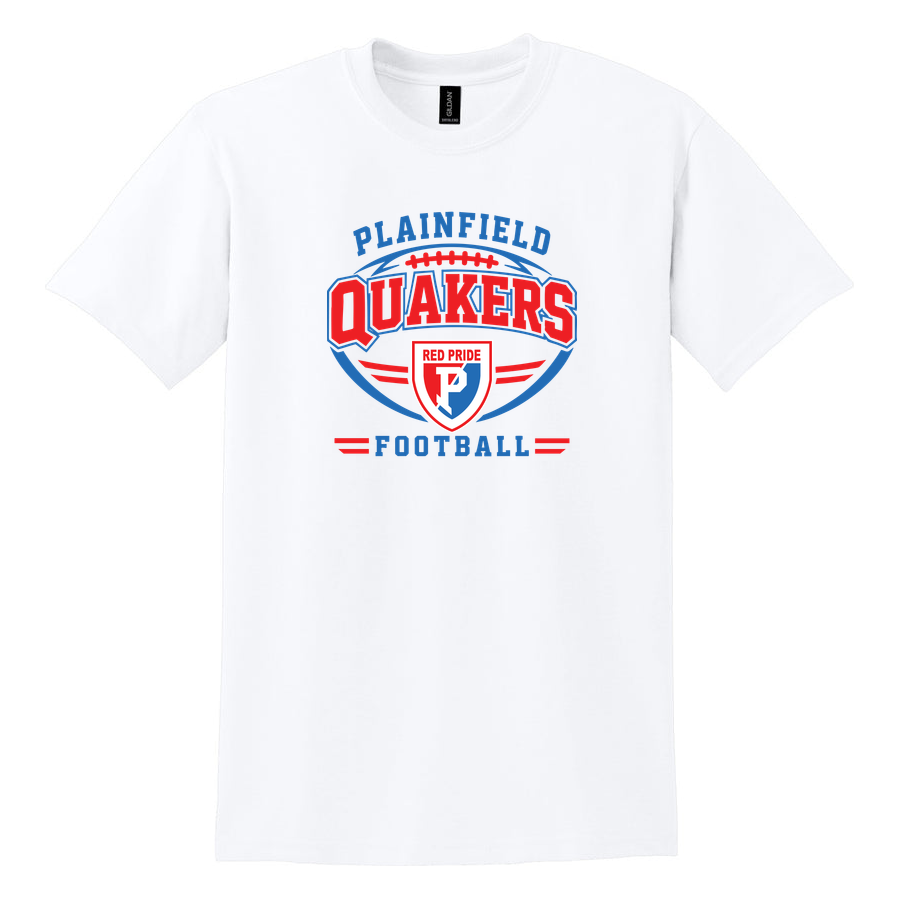 Plainfield Quakers Football 50/50 TShirt product
