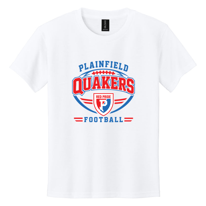 Plainfield Quakers Football 50/50 Youth TShirt product