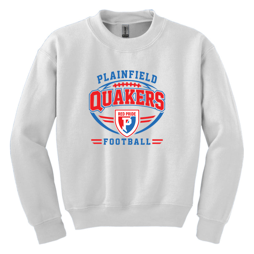 Plainfield Quakers Football Youth Crew Neck Fleece product
