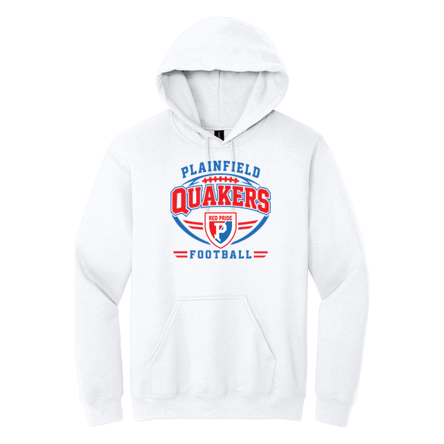 Plainfield Quakers Football 50/50 Hoodie product