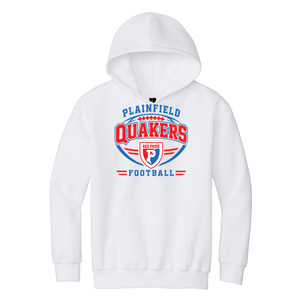 Plainfield Quakers Football 50/50 Youth Hoodie product