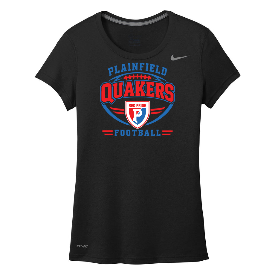 Plainfield Quakers Football Nike Legend Womens T product