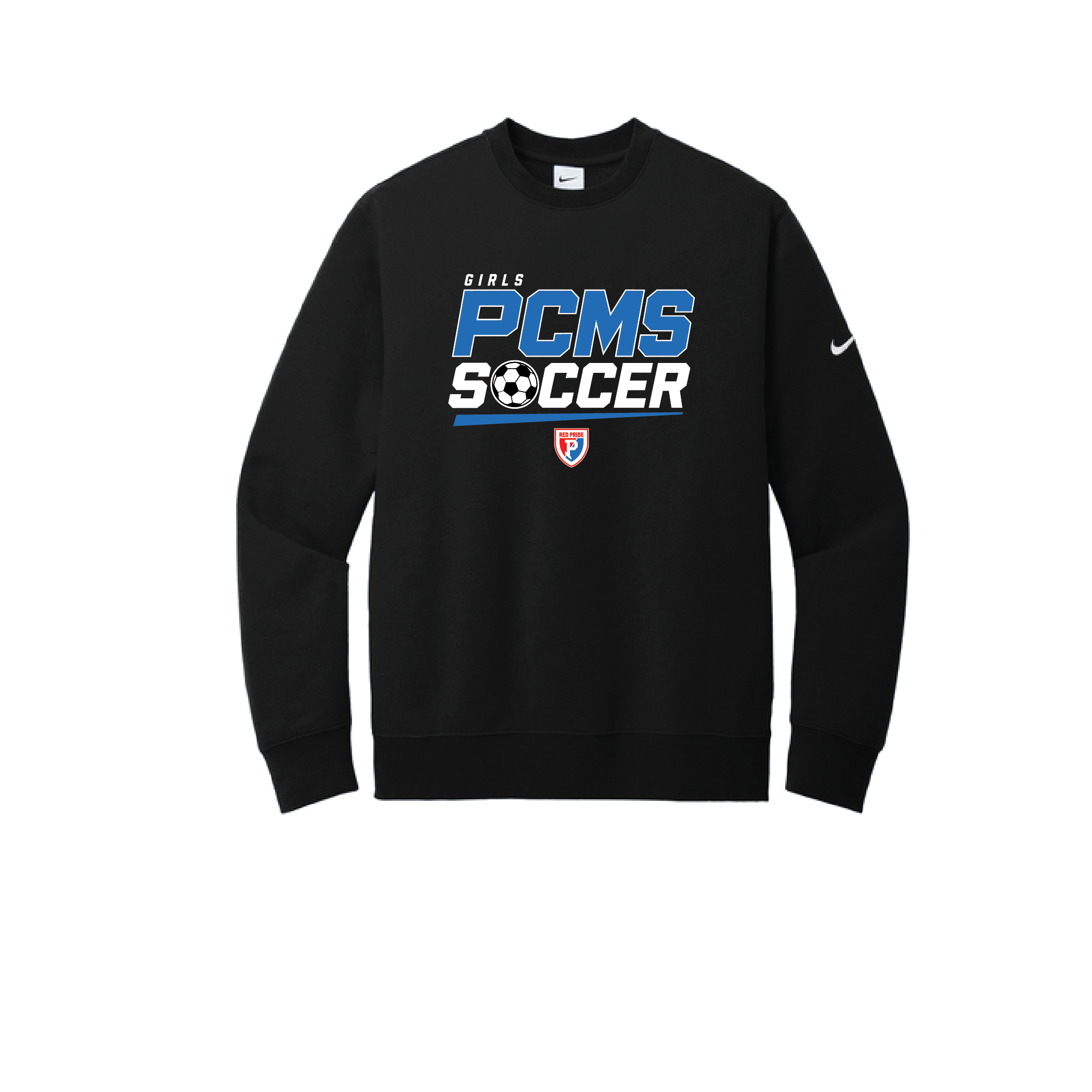 PCMS GIrls Soccer 2026 Nike Crew Neck Fleece product