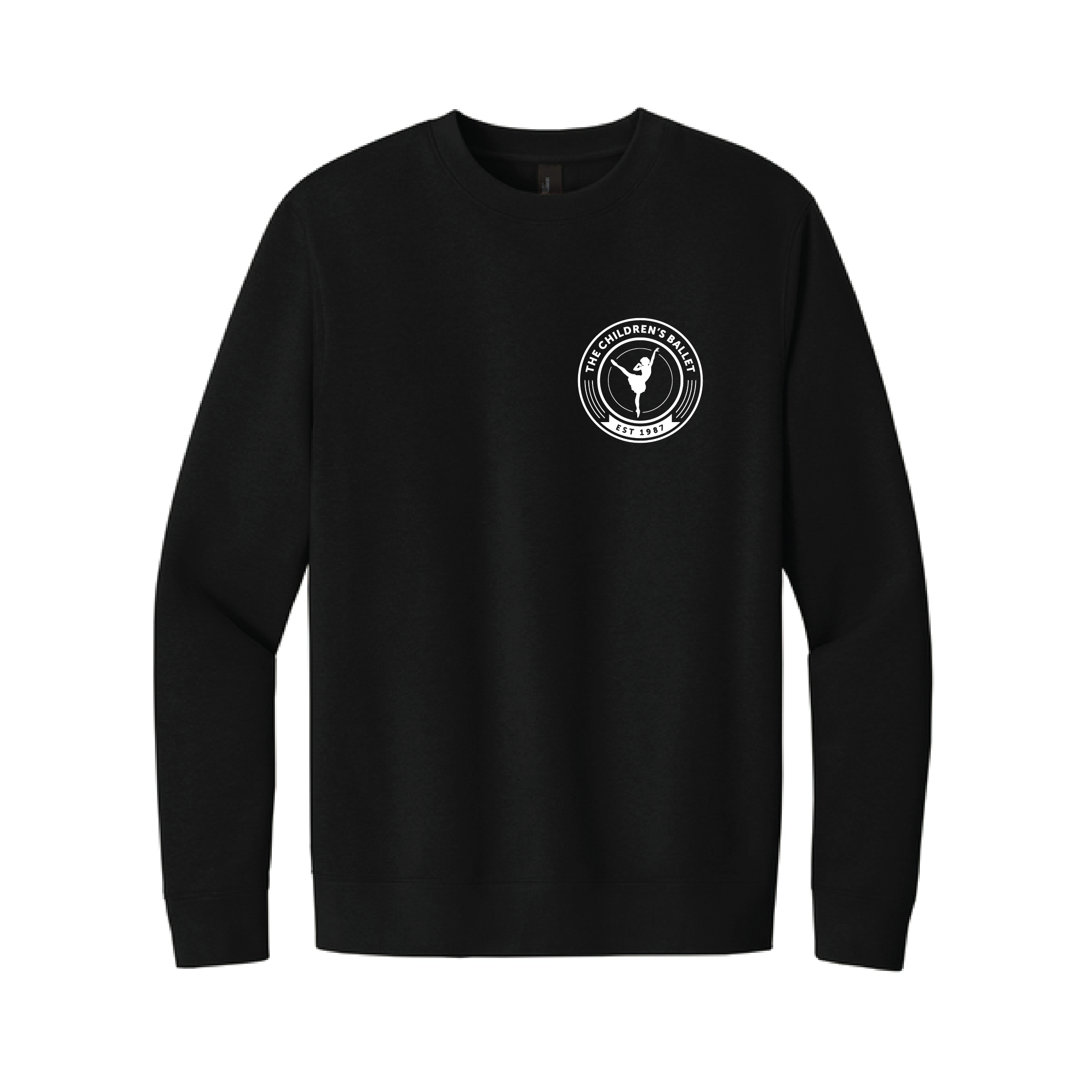 The Children's Ballet District Crew Neck Fleece Left Chest Design product