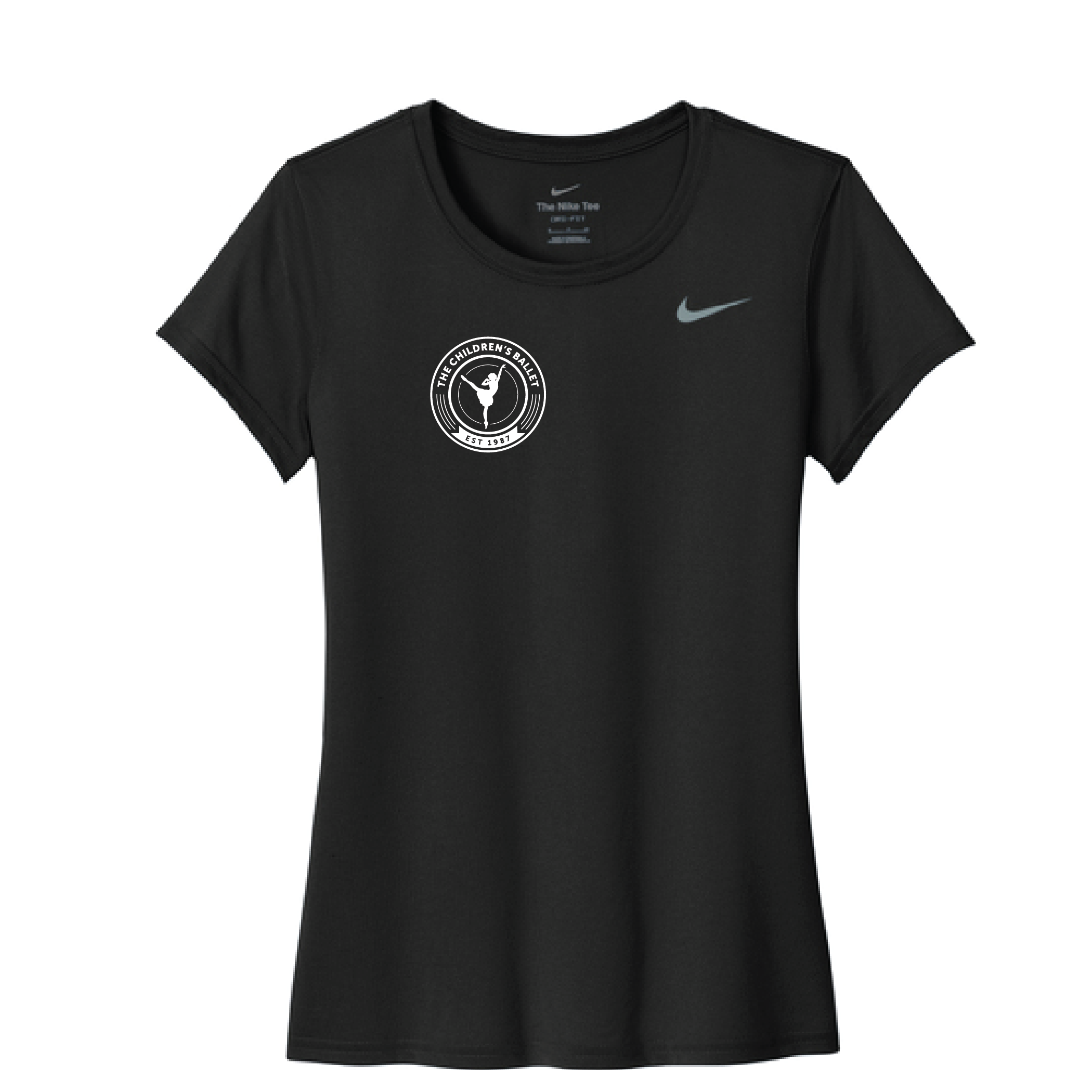 The Children's Ballet Womens Nike Legend Dri Fit T Right Chest Design product