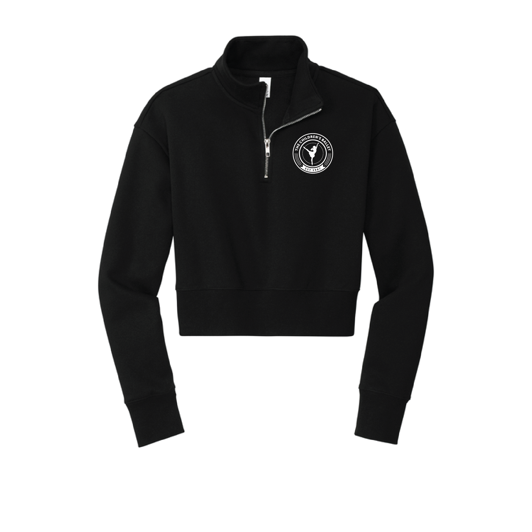 The Children's Ballet District 1/4 Zip Crop product
