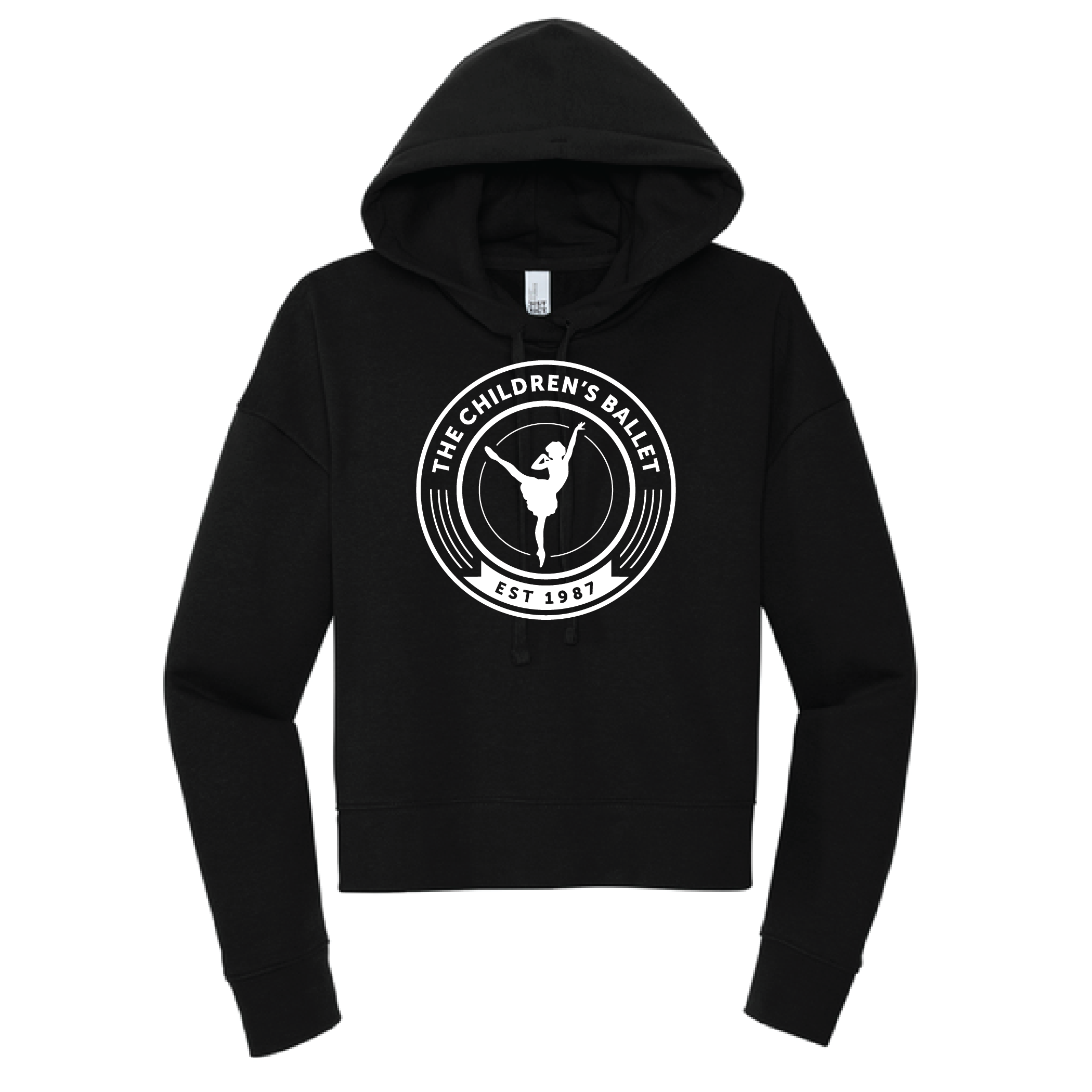 The Children's Ballet District Womens Crop Hoodie product