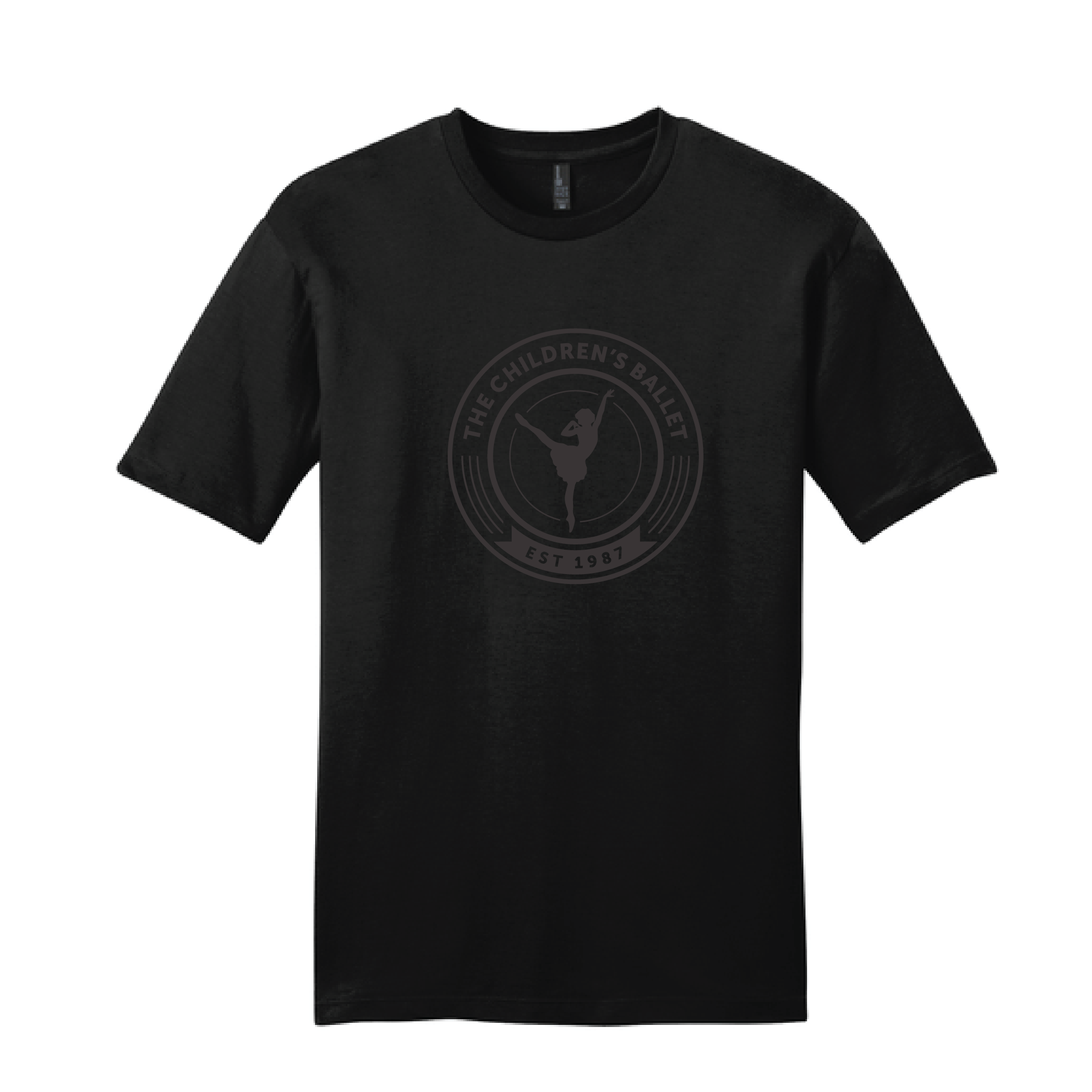 The Children's Ballet Black on Black T product