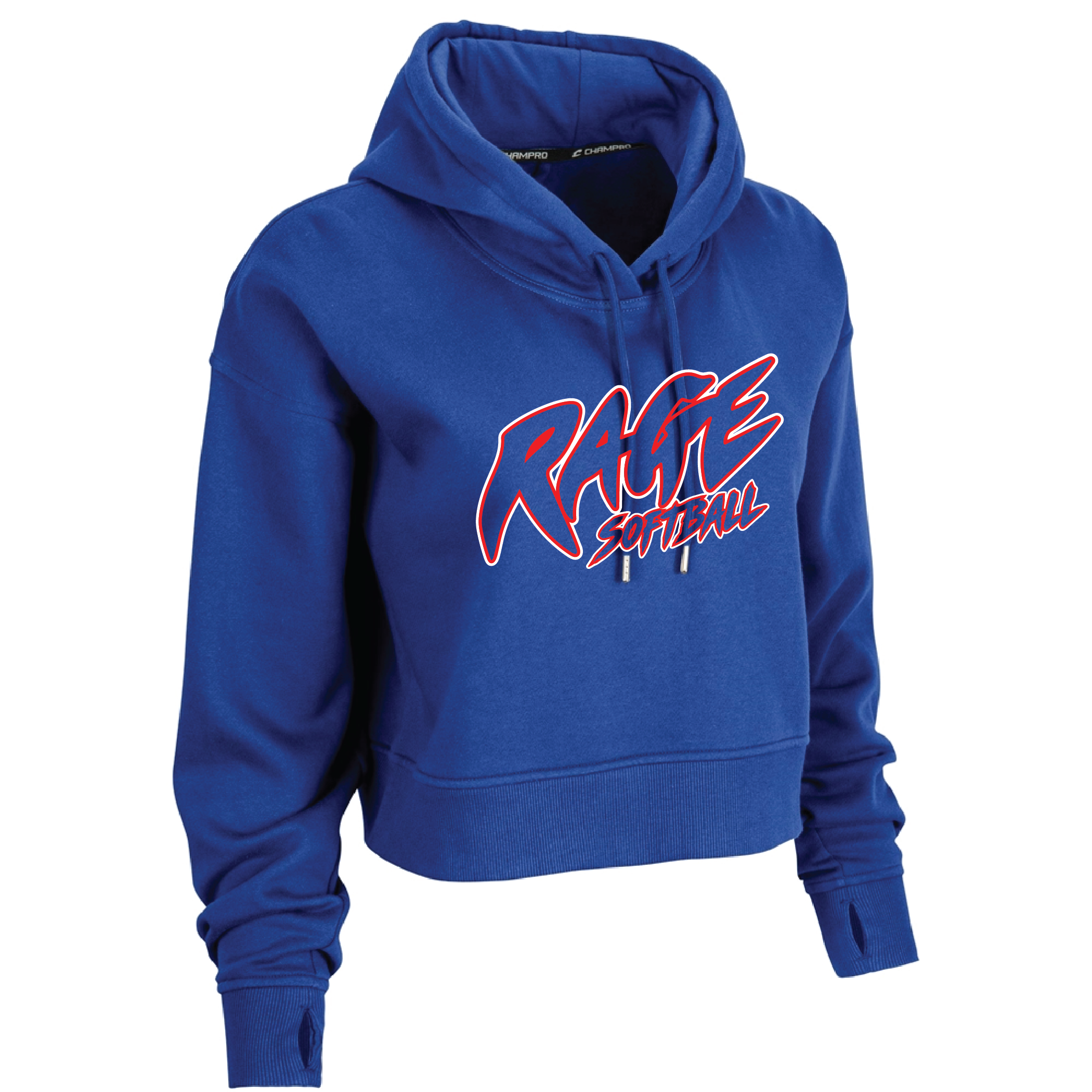 Rage Softball Champro Womens Crop Hoodie product