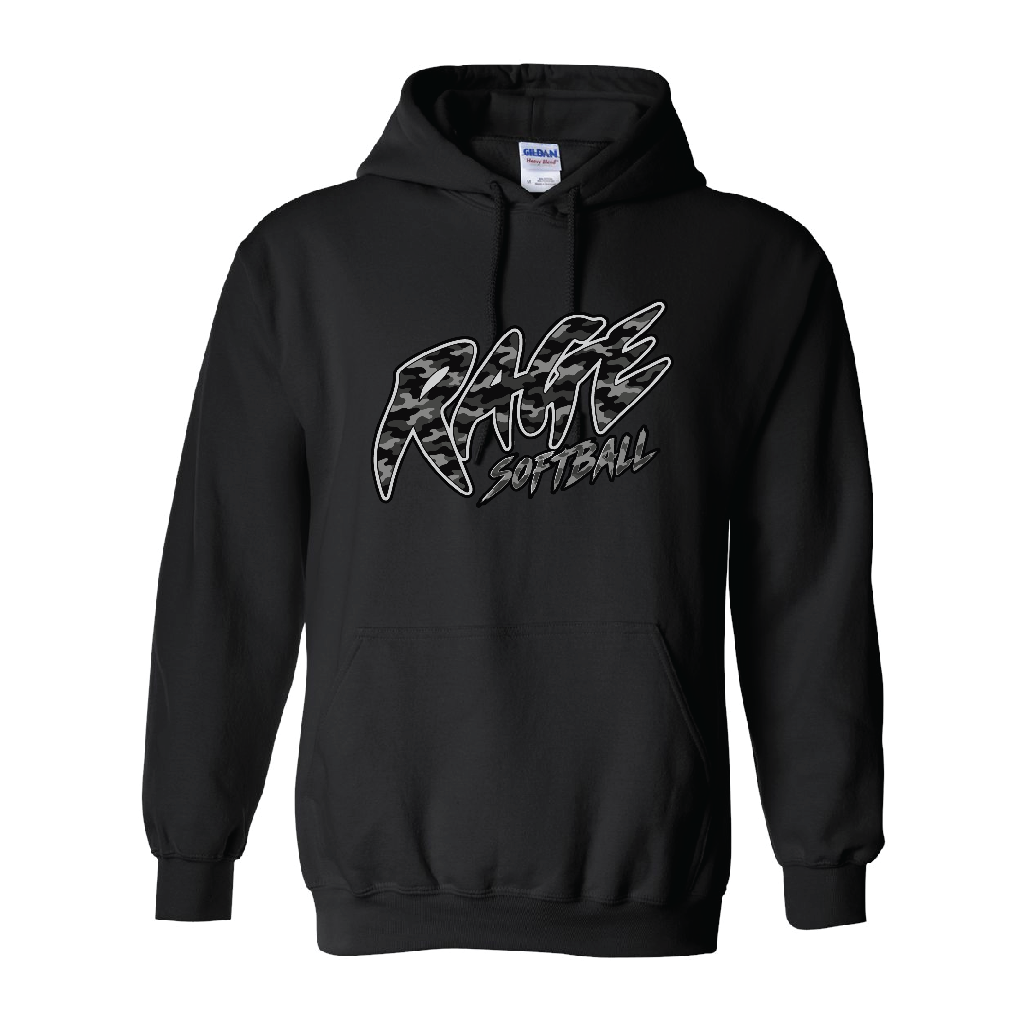 Rage Softball Camo Hoodie product