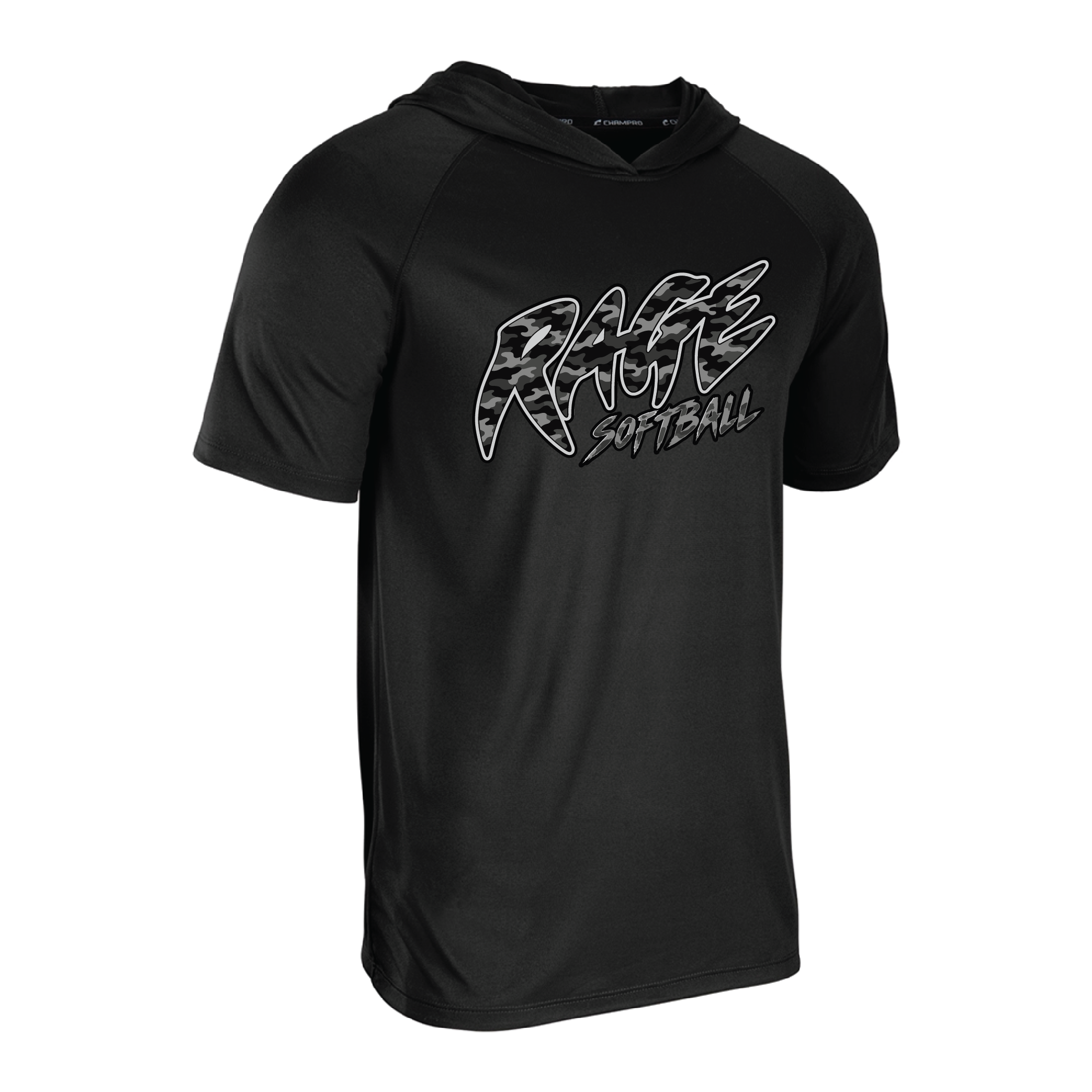 Rage Softball Camo Champro Hooded TShirt product