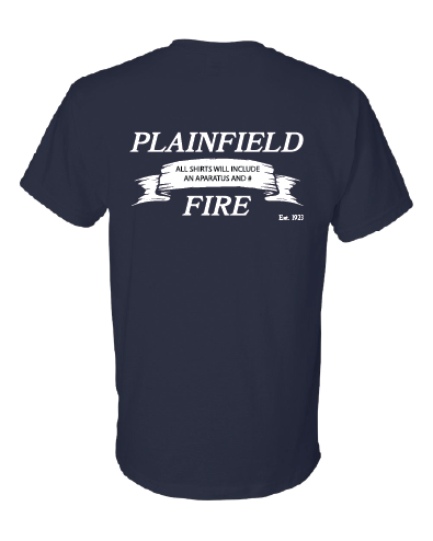 Plainfield Fire Territory 50/50 T-Shirt - Banner product