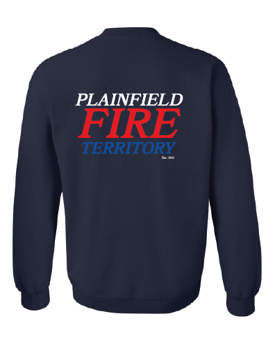 Plainfield Fire Territory Crewneck Sweatshirt - Patriotic product