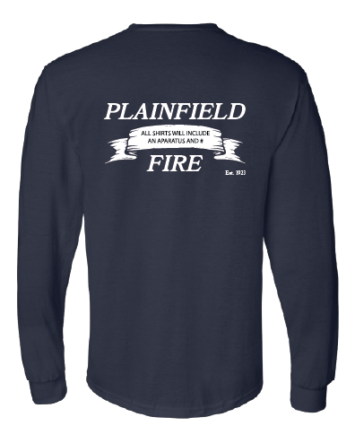 Plainfield Fire Territory Long Sleeve T-Shirt - Banner product