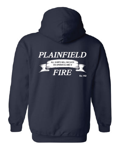 Plainfield Fire Territory Hooded Sweatshirt - Banner product