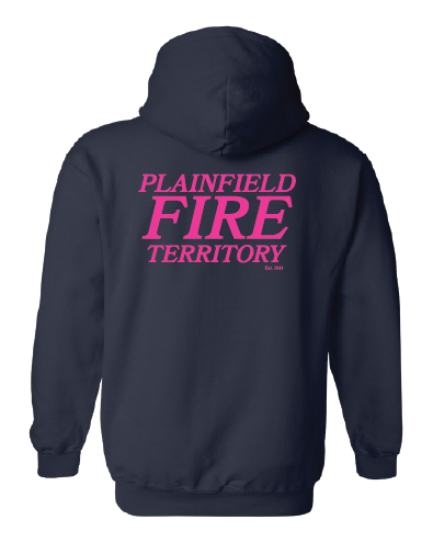 Plainfield Fire Territory Hooded Sweatshirt - Pink product